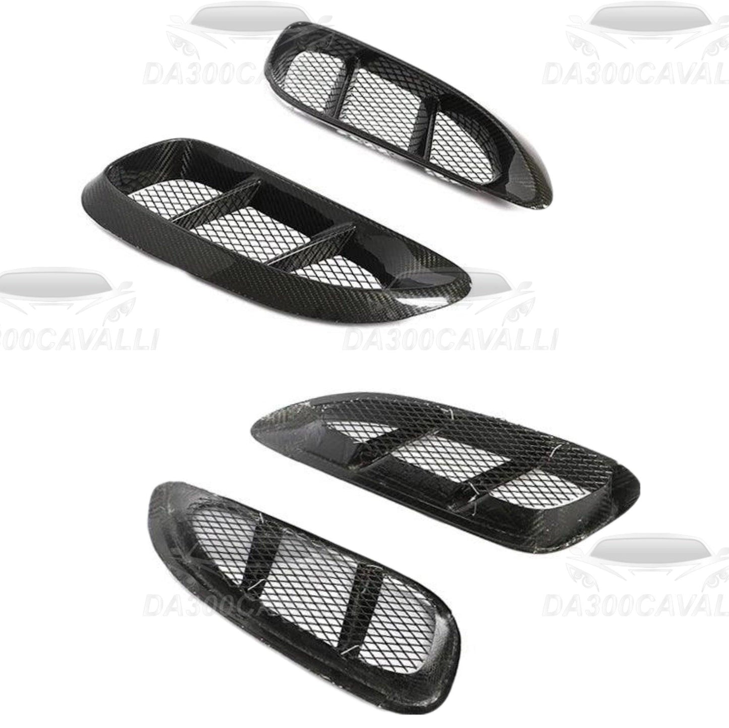 Prese D’Aria Porsche Boxster Cayman 718 (2016-2020) Dry Carbon - Da300Cavalli