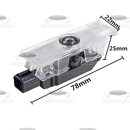 Proiettore Logo Sottoporta Fiat 500 (2Pcs) - Da300Cavalli