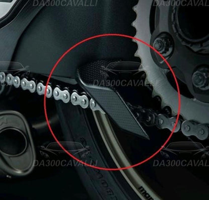 Protezione Paracatena Fibra Di Carbonio Ducati Panigale V4 - Da300Cavalli