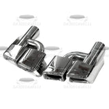 Scarichi Quadrati Mercedes (2Pcs)
