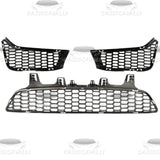 Set Griglie Inferiori Bmw Serie 3 4 F80 F82 F83 (2014-2018)