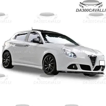 Splitter Alfa Romeo Giulietta — Vista installazione — Da300Cavalli