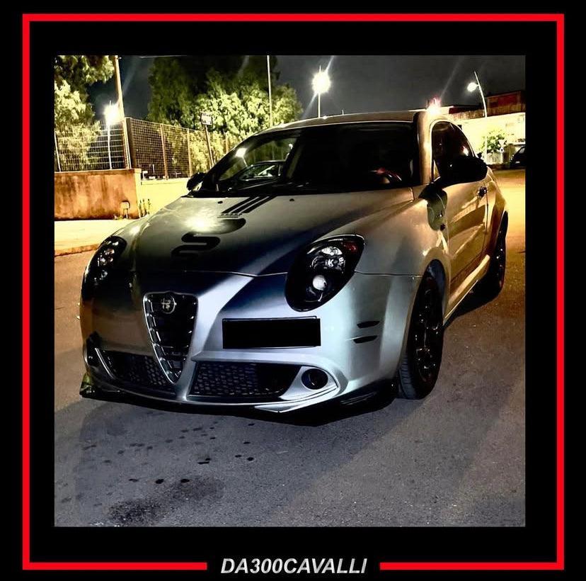 Splitter anteriore modulare universale 4 pezzi tuning auto — Da300Cavalli
