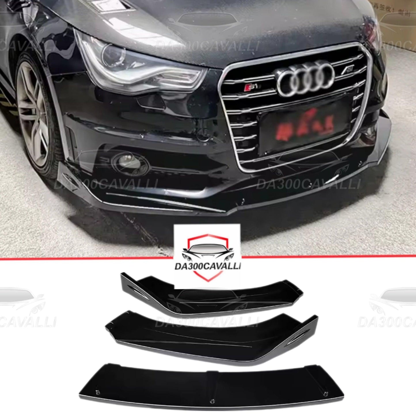 Splitter Audi A1 (2011-2019) - Da300Cavalli