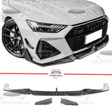 Splitter Audi RS7 Sportback Sedan Fibra Di Carbonio (2019-2021)