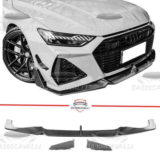 splitter-audi-rs7-sportback-sedan-fibra-di-carbonio-2019-2021-da300cavalli-1 - Da300Cavalli