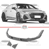 Splitter Audi RS7 Sportback Sedan Fibra Di Carbonio (2020-2023)