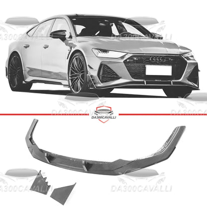 splitter-audi-rs7-sportback-sedan-fibra-di-carbonio-2020-2023-da300cavalli-1 - Da300Cavalli