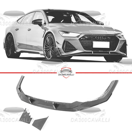 splitter-audi-rs7-sportback-sedan-fibra-di-carbonio-2020-2023-da300cavalli-1 - Da300Cavalli