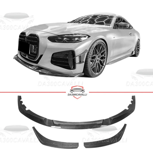 Splitter BMW Serie 4 M4 G22 G23 Fibra Di Carbonio — Da300Cavalli