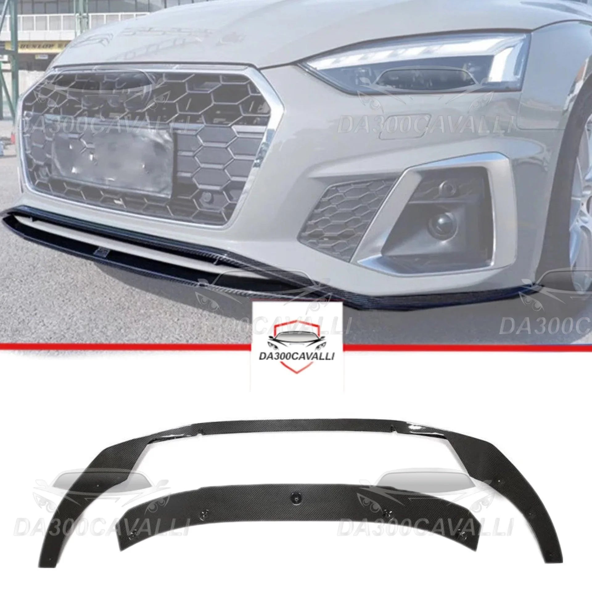 splitter-fibra-di-carbonio-audi-a5-2021-2022-da300cavalli-1 - Da300Cavalli