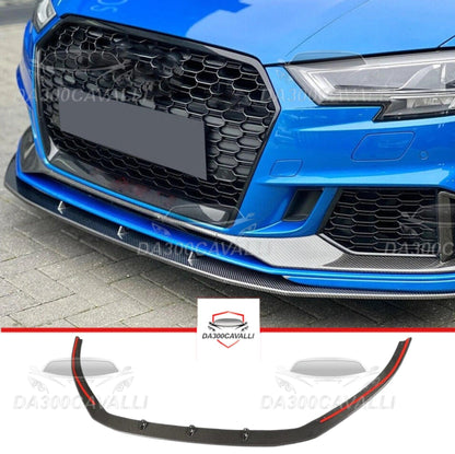 Splitter Fibra Di Carbonio Audi Rs3 (2017-2020) - Da300Cavalli