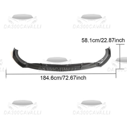 Splitter Fibra Di Carbonio Mercedes CLA (2020-2023) - Da300Cavalli
