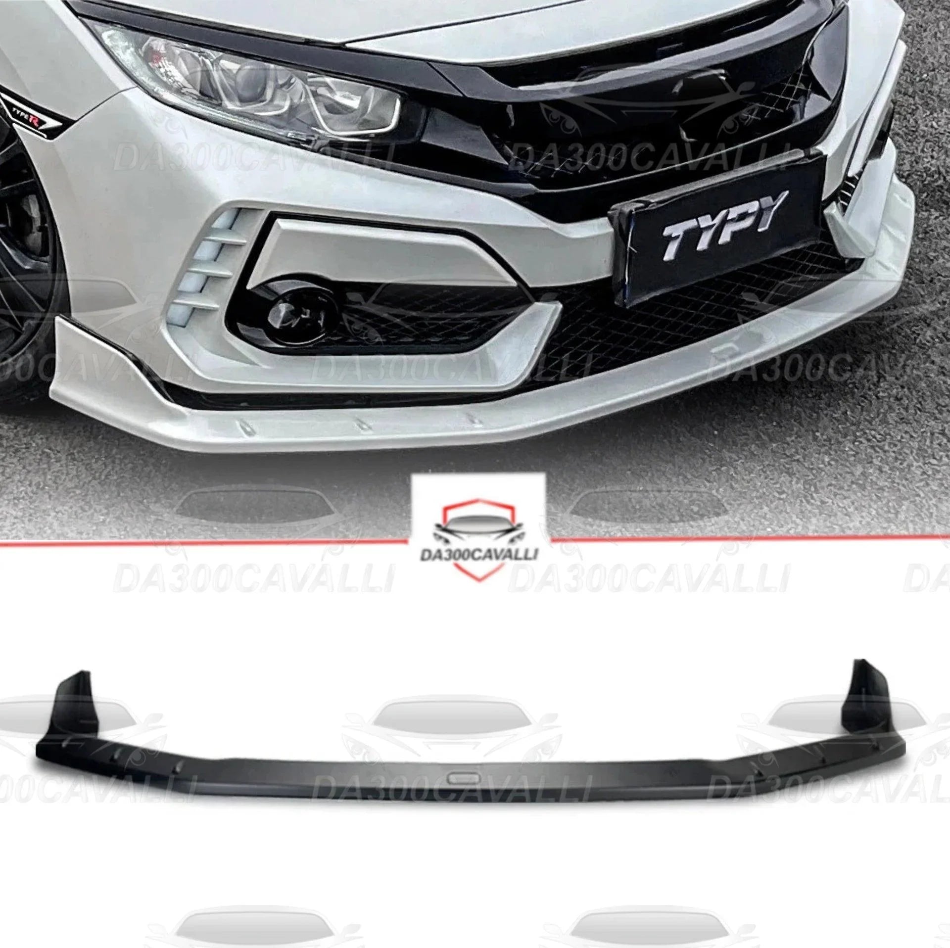 splitter-honda-civic-10th-da300cavalli-1 - Da300Cavalli