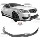 Splitter Mercedes Classe C C63 Coupe Sedan W204 Fibra Di Carbonio