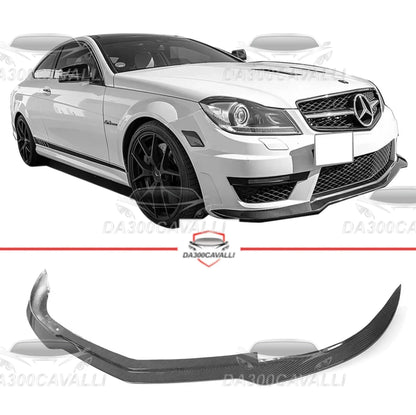 splitter-mercedes-classe-c-c63-coupe-sedan-w204-fibra-di-carbonio-da300cavalli-1 - Da300Cavalli