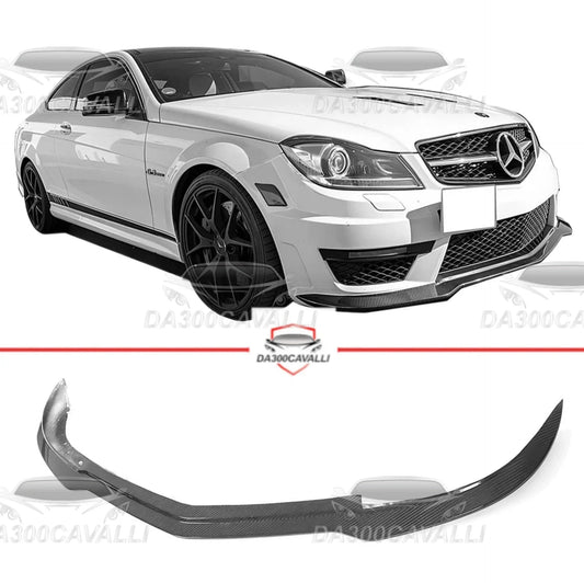 splitter-mercedes-classe-c-c63-coupe-sedan-w204-fibra-di-carbonio-da300cavalli-1 - Da300Cavalli