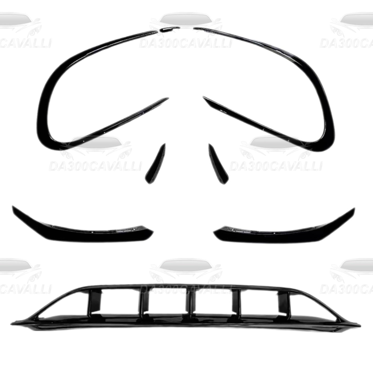 Splitter Merdeces Cla C117 X117 Cla200 220 250 260 Amg 2015-2018 - Da300Cavalli