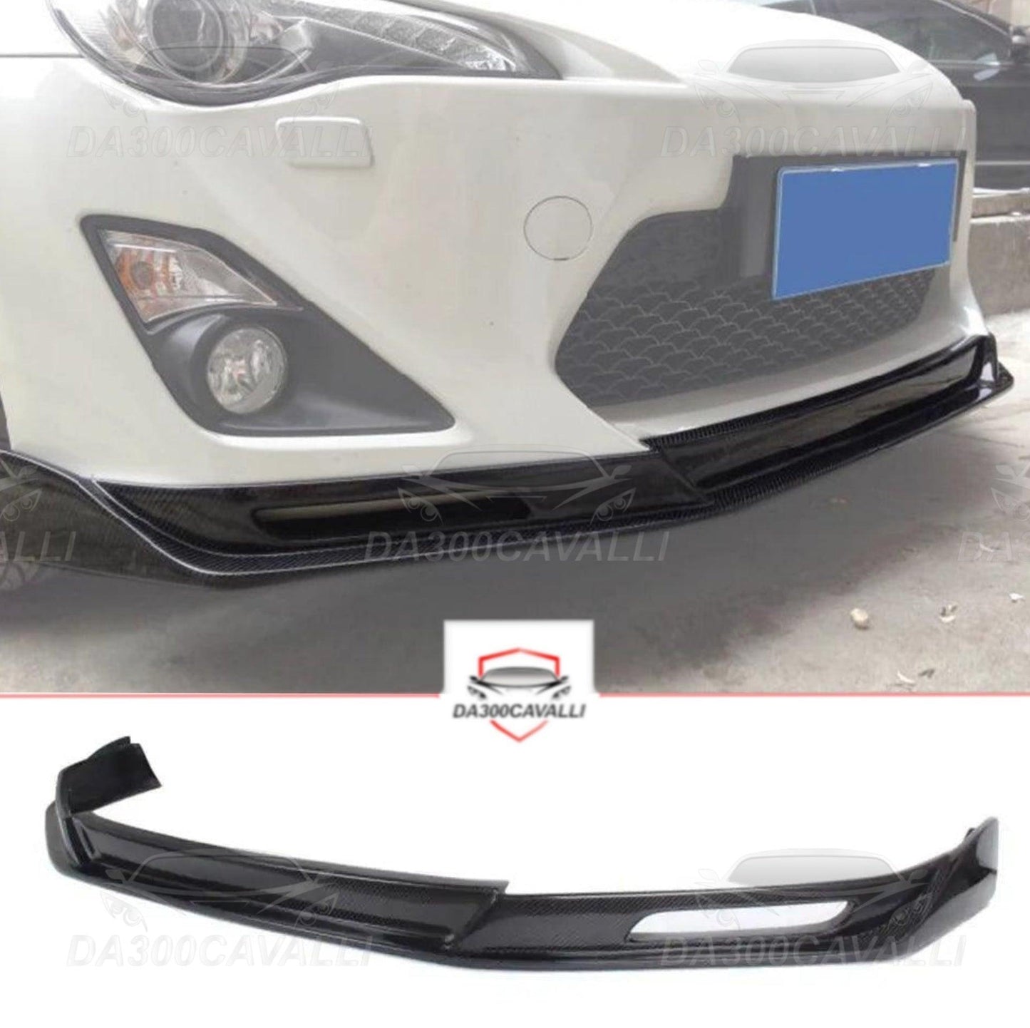 Splitter Toyota GT86 (2013-2016) Fibra Di Carbonio - Da300Cavalli