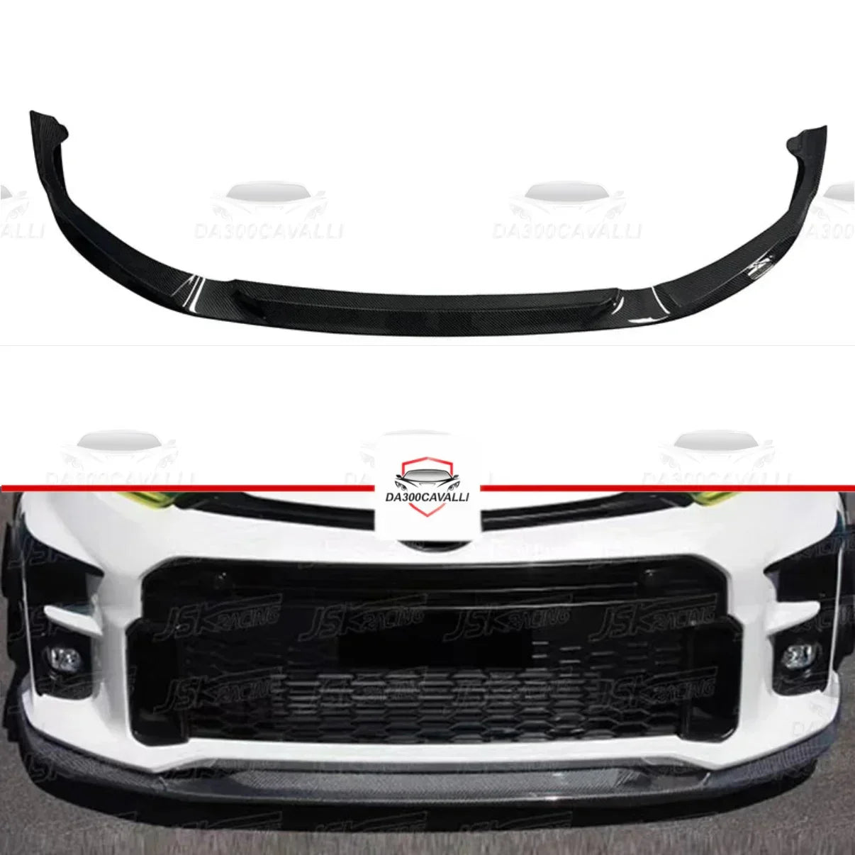 splitter-toyota-yaris-fibra-di-carbonio-da300cavalli-1 - Da300Cavalli
