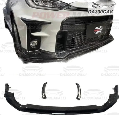 splitter-toyota-yaris-gr-2020-in-fibra-di-carbonio-da300cavalli-2 - Da300Cavalli