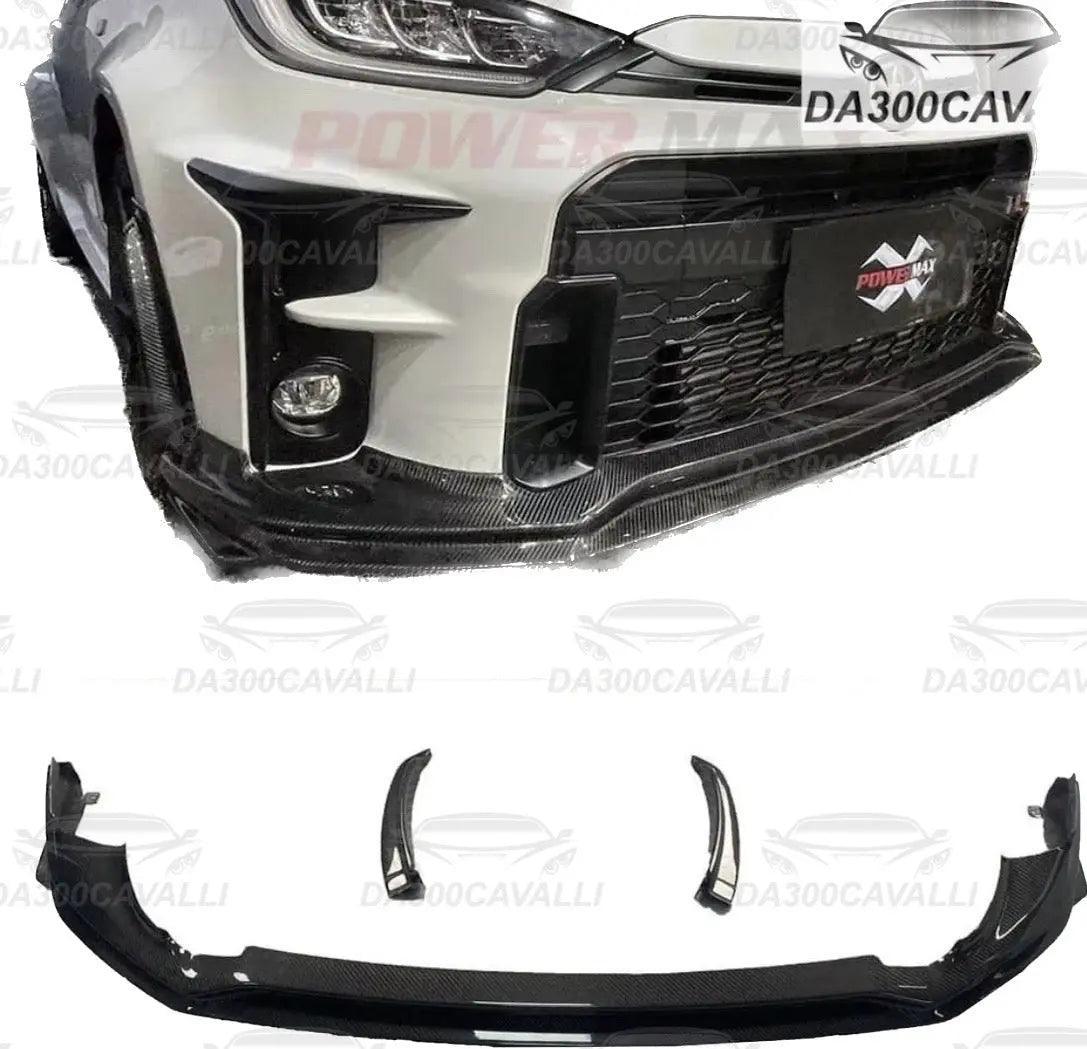 Splitter Toyota Yaris Gr 2020 In Fibra Di Carbonio - Da300Cavalli