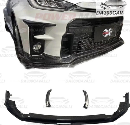 Splitter Toyota Yaris Gr 2020 In Fibra Di Carbonio - Da300Cavalli
