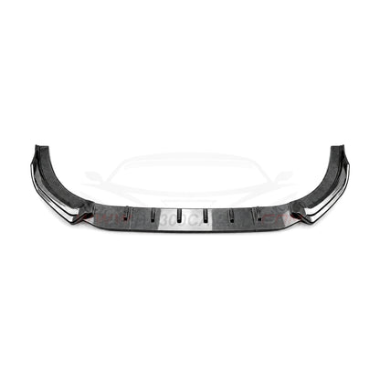 Splitter Volkswagen Golf 8.5 GTI R-Line dal 2024 in ABS effetto carbonio, set da 3 pezzi — Da300Cavalli
