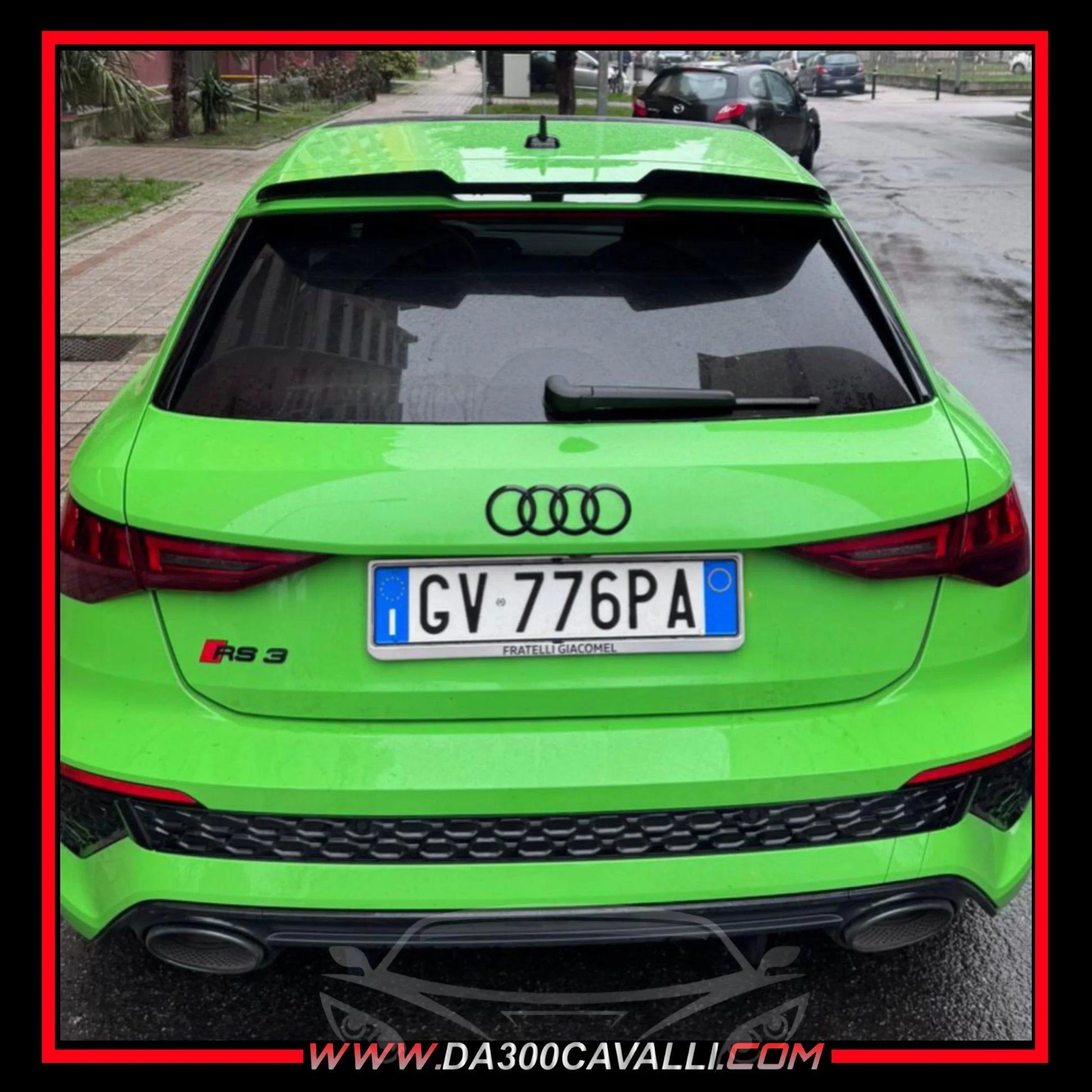 Spoiler Audi A3 S3 RS3 8Y — Da300Cavalli — foto 2