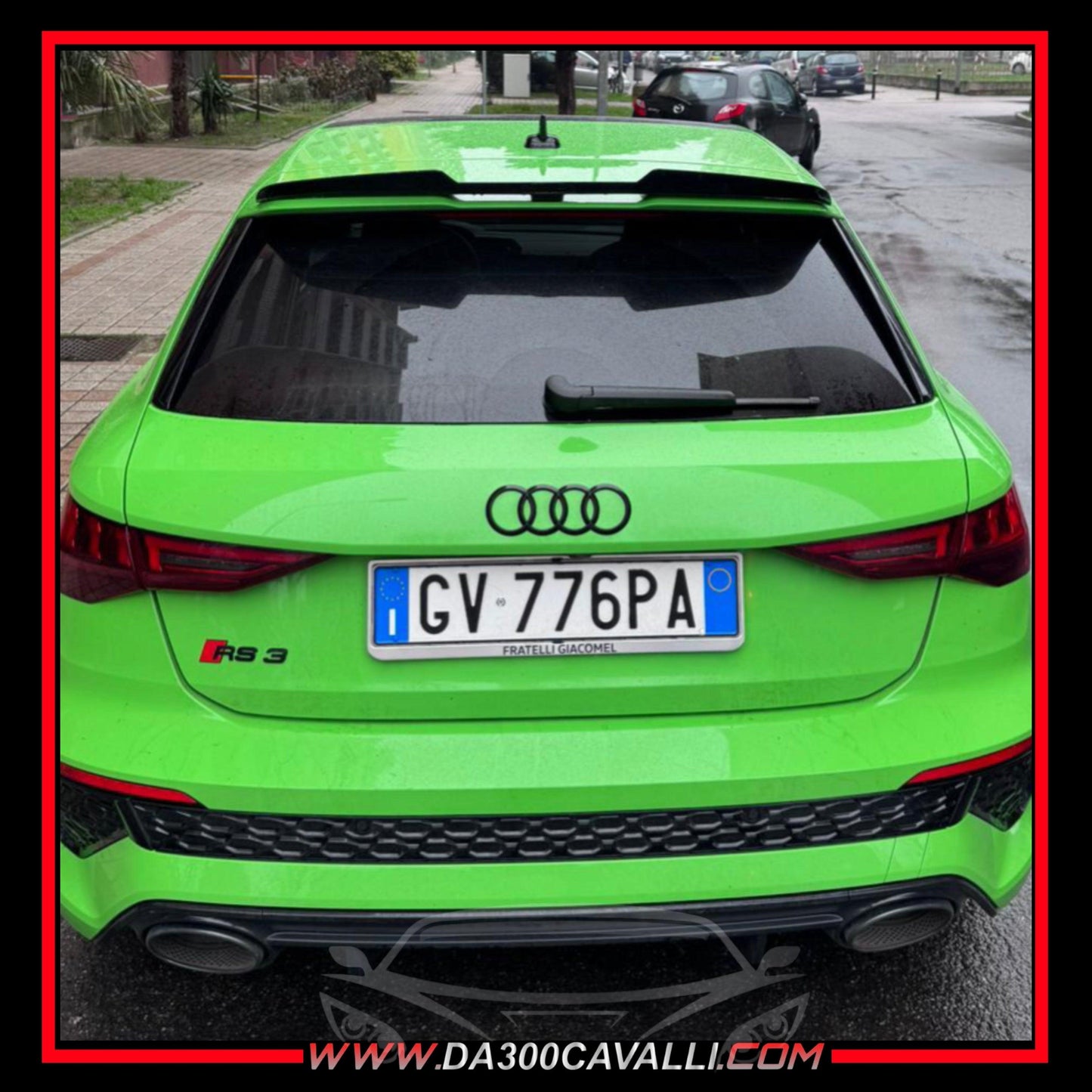 Spoiler Audi A3 S3 RS3 8Y - Da300Cavalli