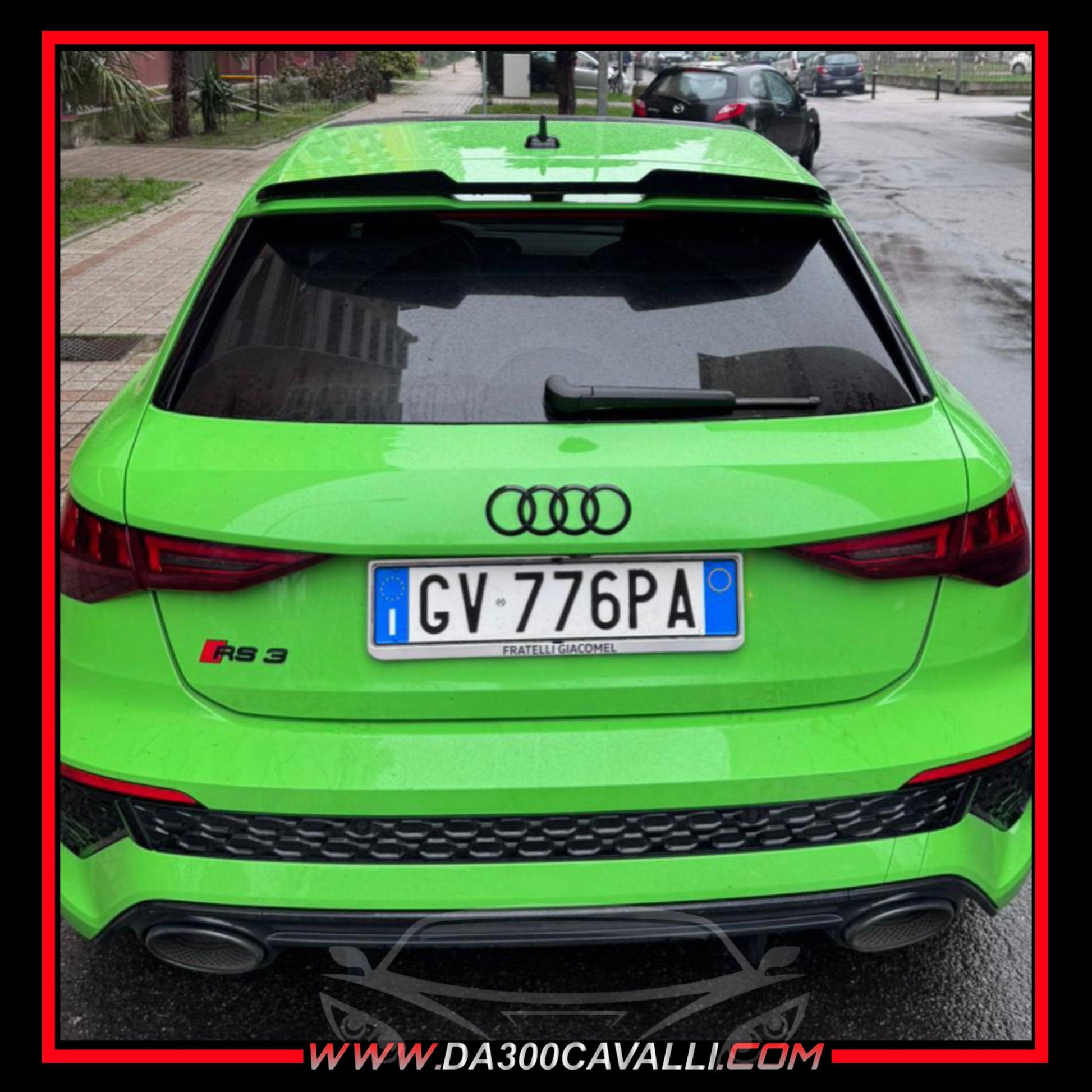 Spoiler Audi A3 S3 RS3 8Y - Da300Cavalli