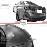 Spoiler BMW Serie 3 Sedan G20 M3 G80 Fibra Di Carbonio