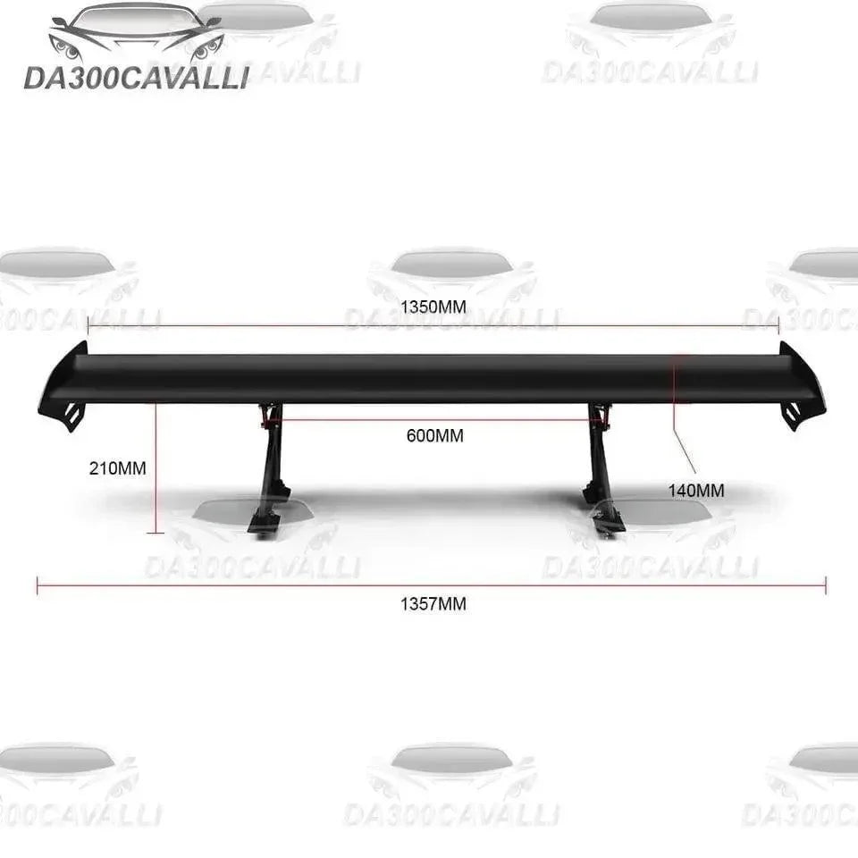 Spoiler Universale — Vista frontale — Da300Cavalli
