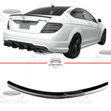 Spoiler Mercedes Classe C Sedan C63 Coupe W204 C204 Fibra Di Carbonio