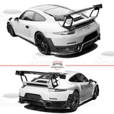 Spoiler Porsche 911 991.1 991.2 Carrera Fibra Di Carbonio (2012-2018)