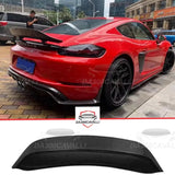 Spoiler Porsche Cayman 718 (2016-2020) Fibra Di Carbonio