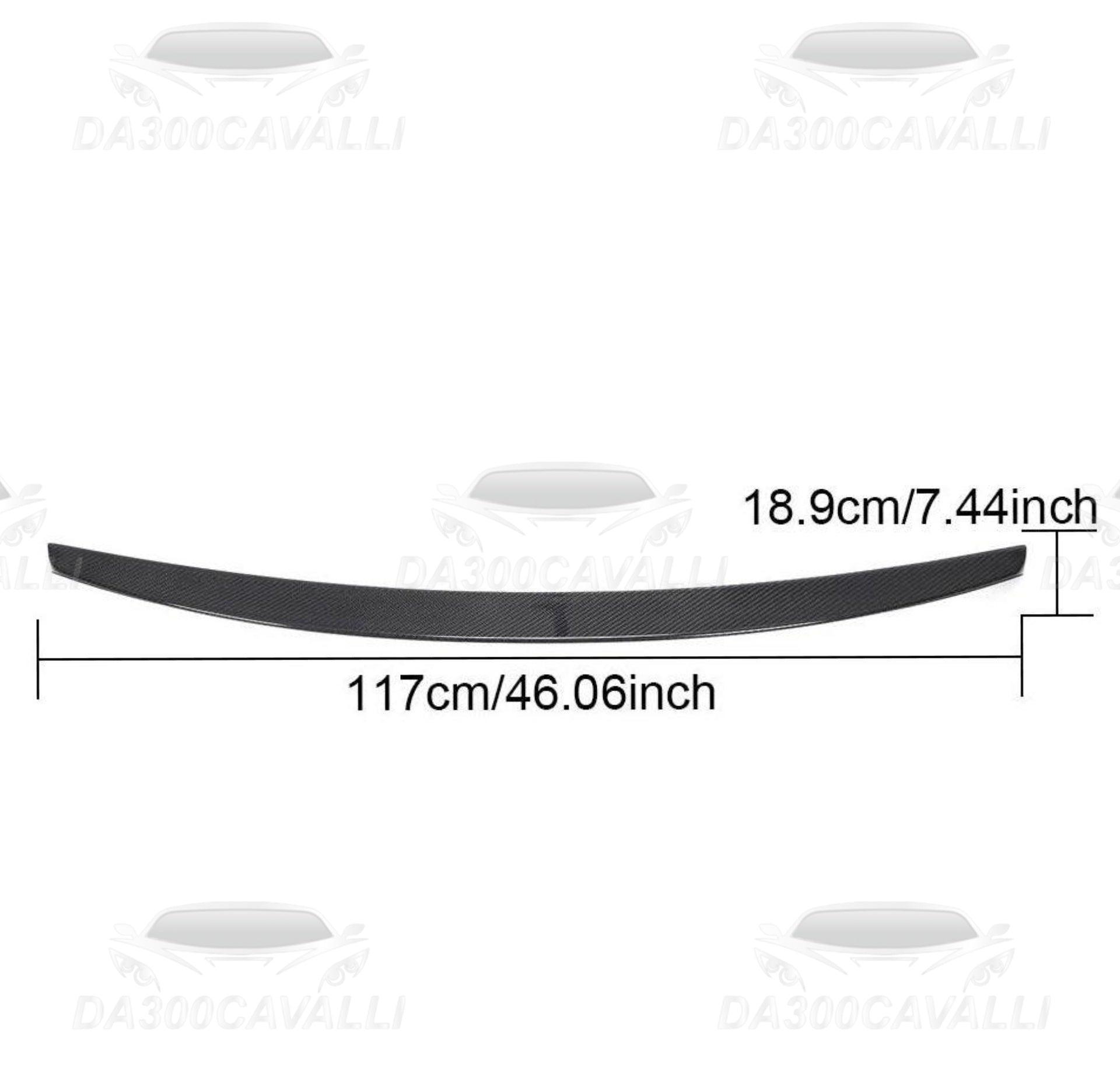Spoiler Porsche Panamera 971 (2017-2021) Fibra Di Carbonio - Da300Cavalli