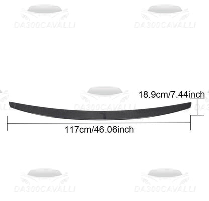 Spoiler Porsche Panamera 971 (2017-2021) Fibra Di Carbonio - Da300Cavalli