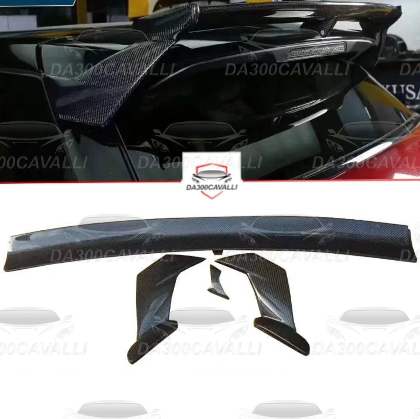 Spoiler Range Rover Evoque (2014-2019) Fibra Di Carbonio — Da300Cavalli