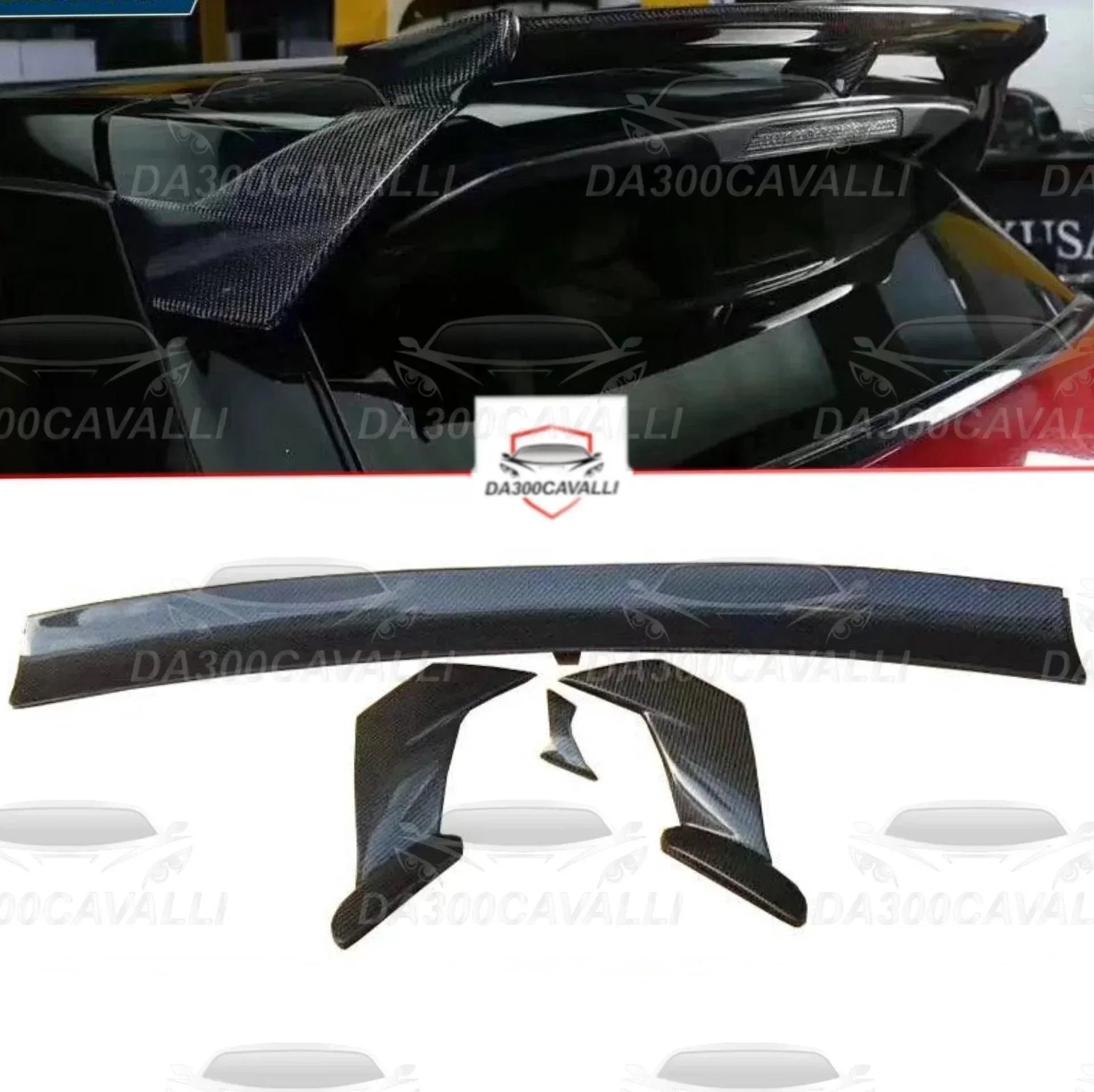 Spoiler Range Rover Evoque (2014-2019) Fibra Di Carbonio — Da300Cavalli