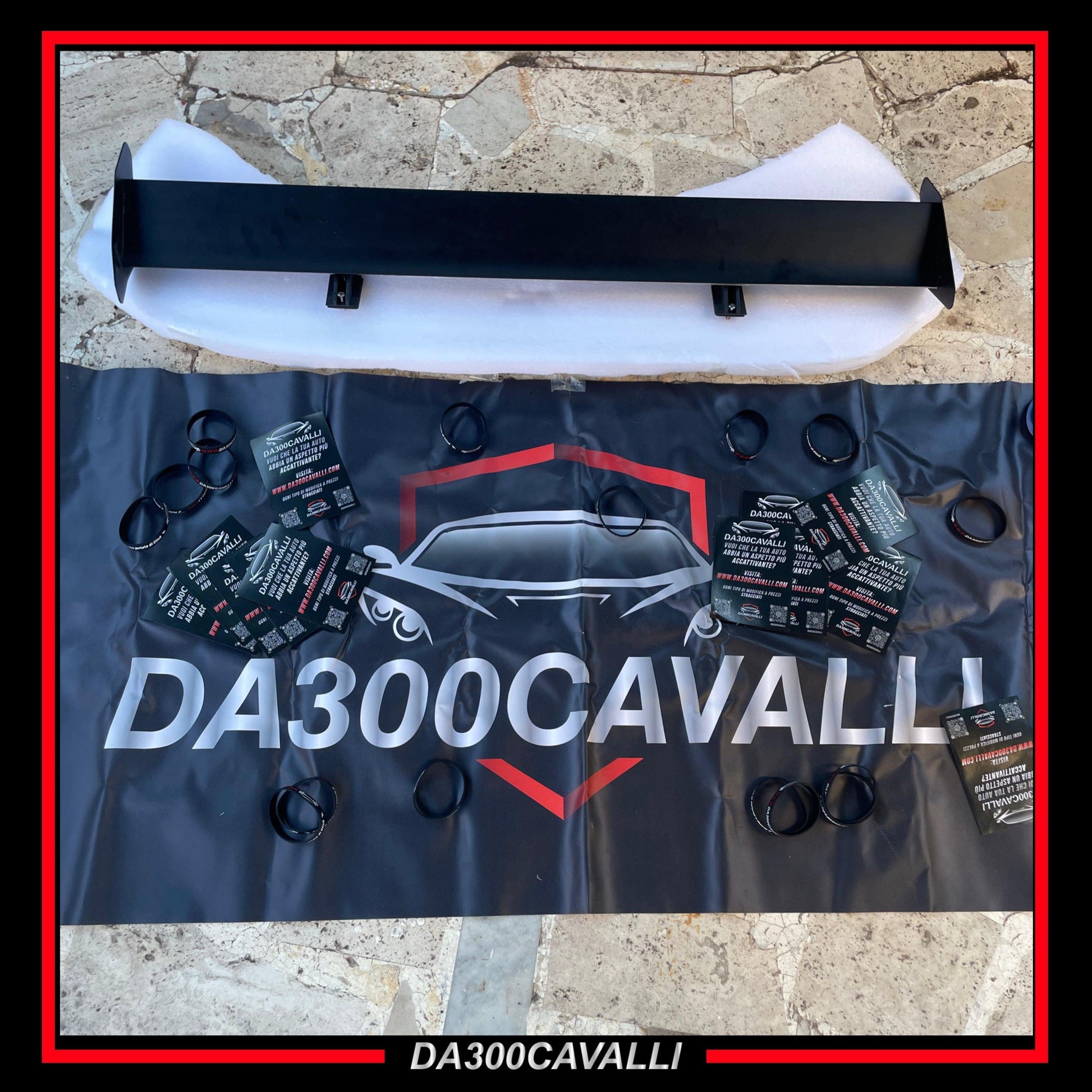 Spoiler Regolabile 135Cm - Da300Cavalli