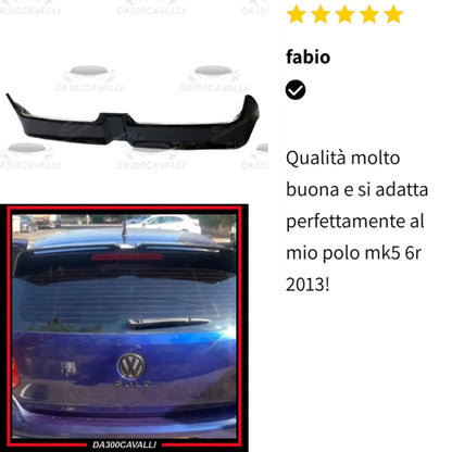 spoiler-volkswagen-polo-2011-2017-da300cavalli-2 - Da300Cavalli