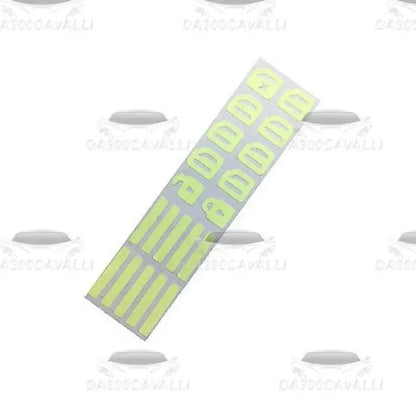 Sticker Fluorescenti Per Tasti — Da300Cavalli