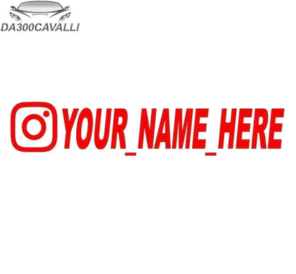 Sticker Tag Instagram — Da300Cavalli