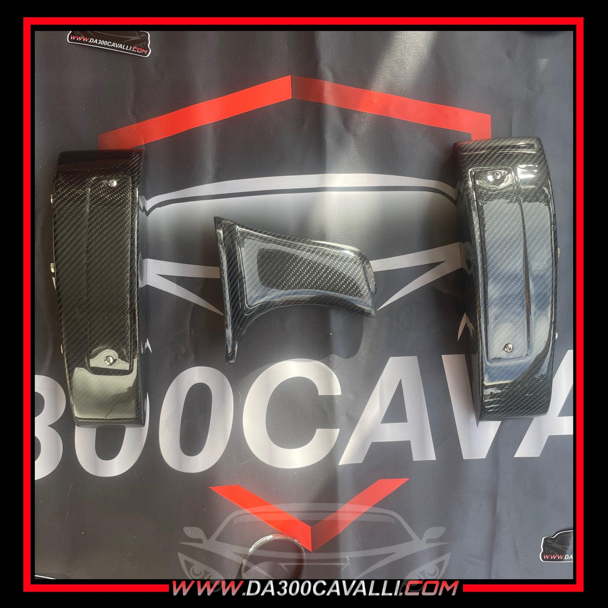 Supporto Spoiler Nissan Gtr R35 (2008-2023) Fibra Di Carbonio - Da300Cavalli