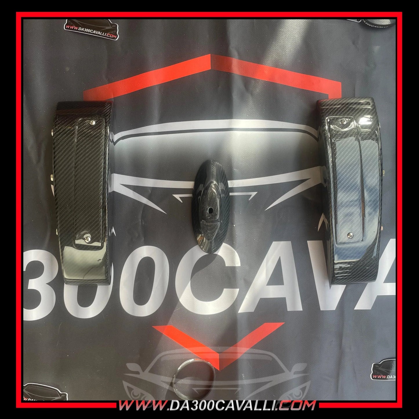 Supporto Spoiler Nissan Gtr R35 (2008-2023) Fibra Di Carbonio — Da300Cavalli — foto 2