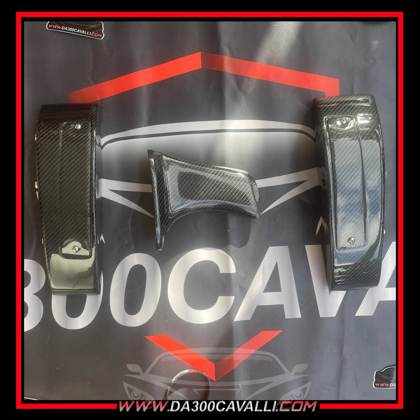 Supporto Spoiler Nissan Gtr R35 (2008-2023) Fibra Di Carbonio — Da300Cavalli — foto 3