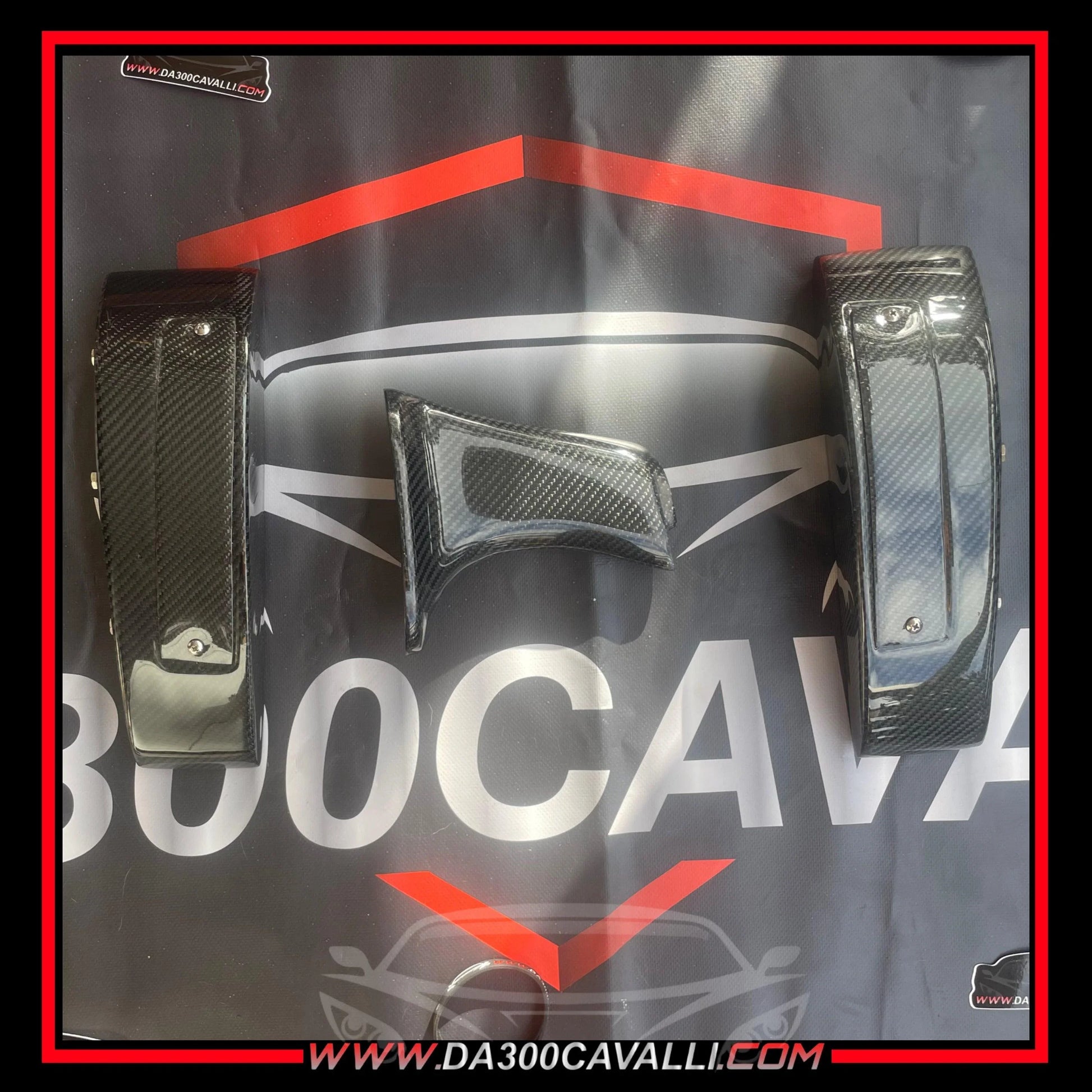 Supporto Spoiler Nissan Gtr R35 (2008-2023) Fibra Di Carbonio — Da300Cavalli — foto 3