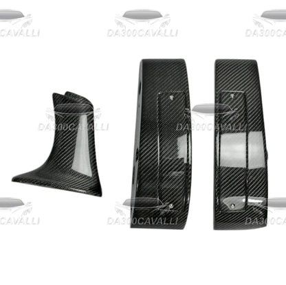 Supporto Spoiler Nissan Gtr R35 (2008-2023) Fibra Di Carbonio — Da300Cavalli — foto 4