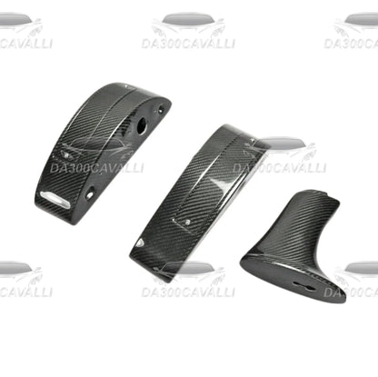 Supporto Spoiler Nissan Gtr R35 (2008-2023) Fibra Di Carbonio — Da300Cavalli — foto 6